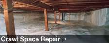 We Are Greater Quebec, Ontario Crawl Space Repair Experts! - Learn More