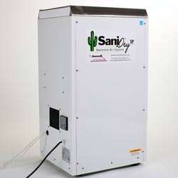 The SaniDry XP Basement Dehumidifier System